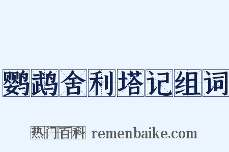鹦鹉舍利塔记组词是什么意思的图片